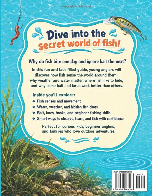 Fishing for Kids and Why Fish Bite - Kids Fishing Book, Ages 8-12, Paperback