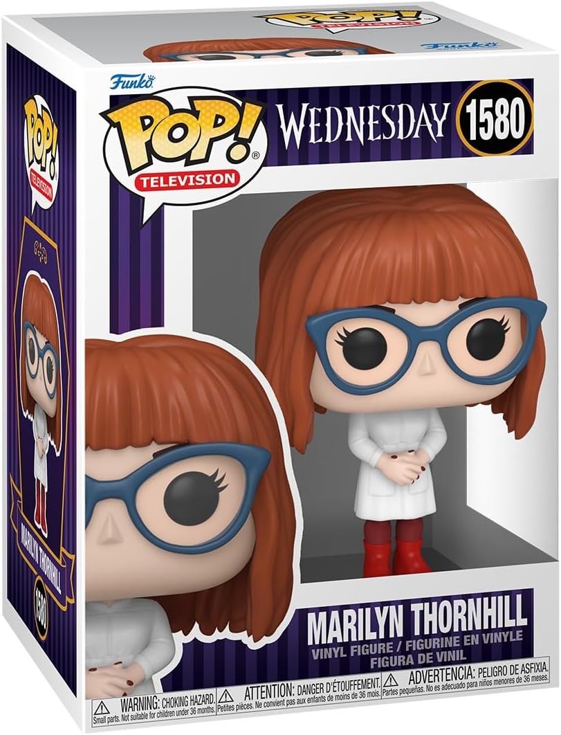 Funko Pop! TV Wednesday - Mrs. Thornhill Vinyl Figure (Rave'n T)