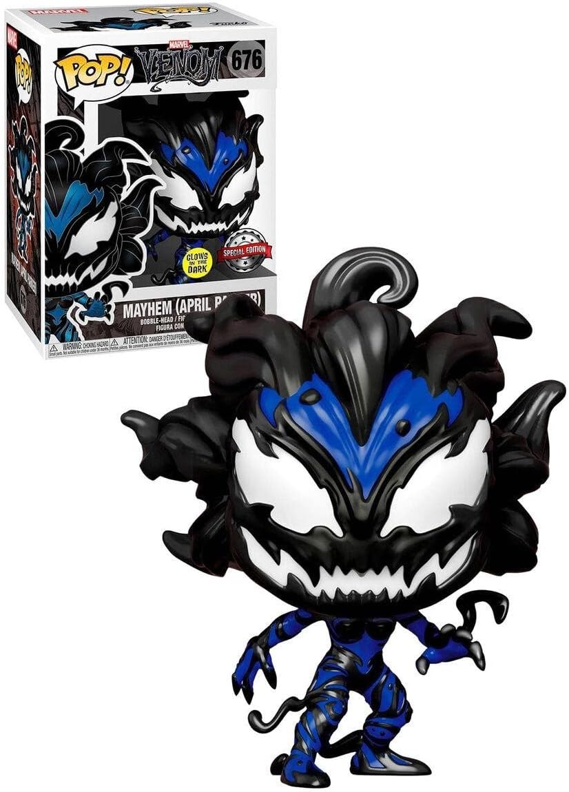 POP! Venom 676 Mayhem April Parker Glows in The Dark Special Edition