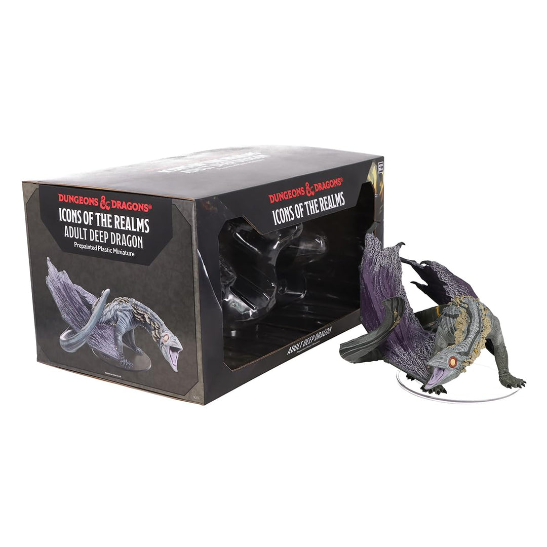 WizKids D&D Icons of the Realms Adult Deep Dragon Pre-Painted Miniature