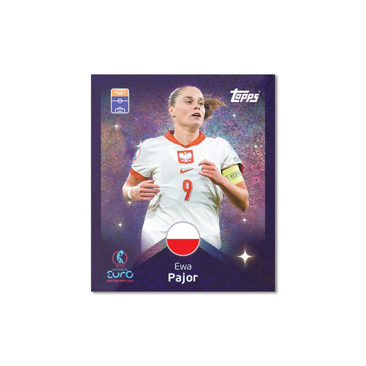 Topps UEFA Women's Euros 2025 Sticker Collection - Multipack (6 Packets)