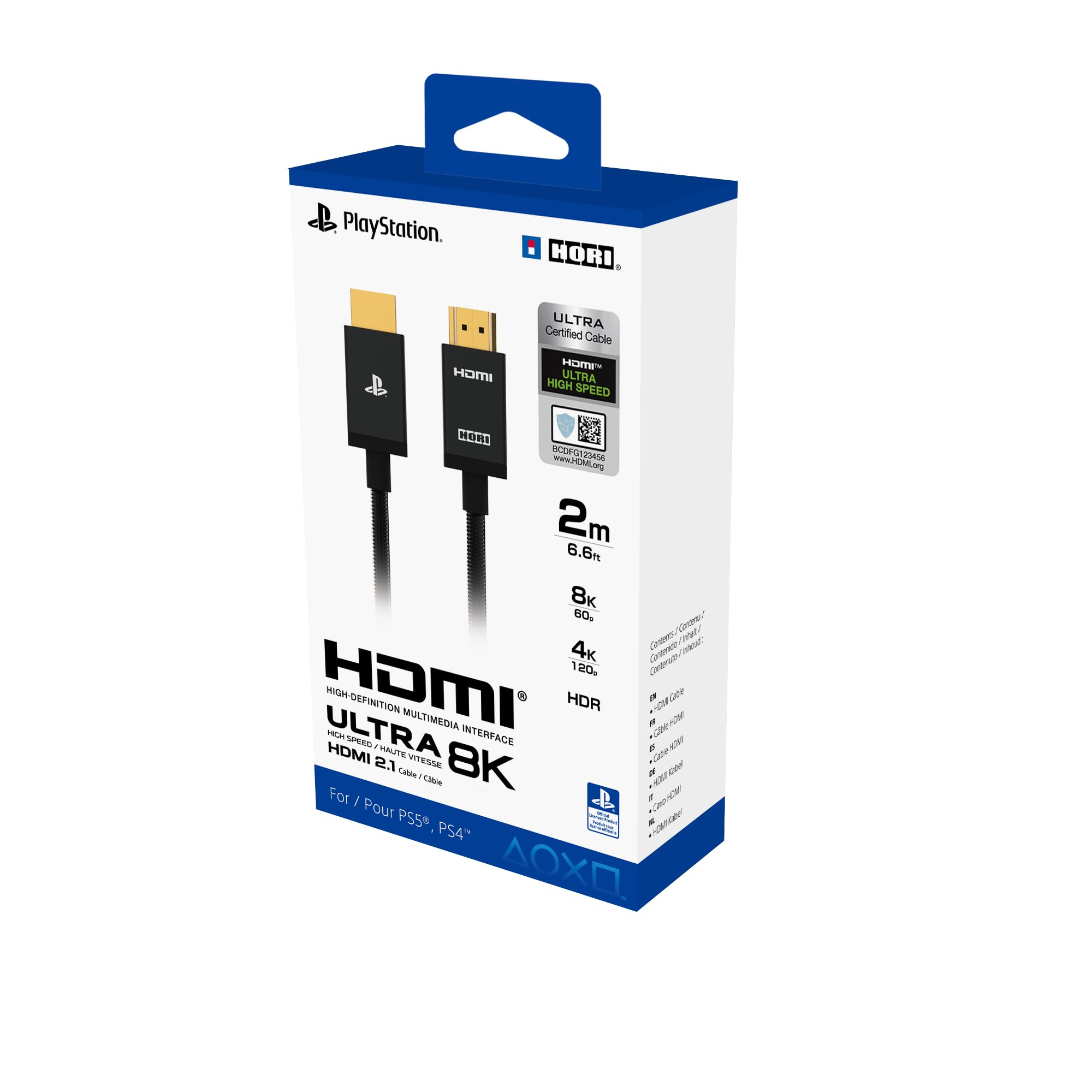 HORI Ultra High-Speed HDMI Cable for PlayStation® 5 - SPF-014U 1