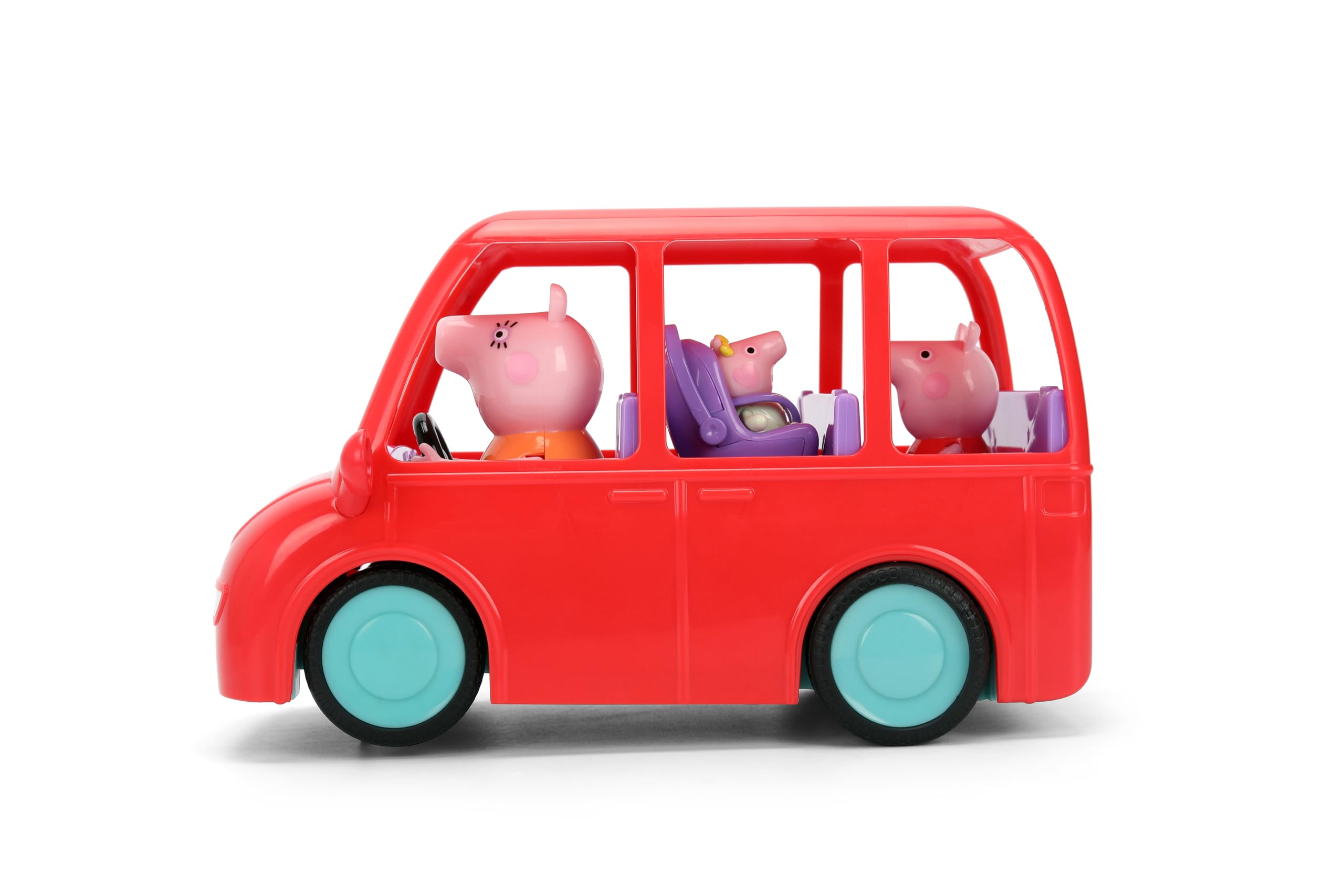 Jada Peppa Pig Family Car R/C - Duck-Shaped Remote Control Vehicle for Preschoolers 13