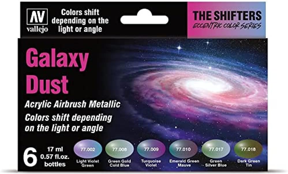 AV Vallejo The Shifters Galaxy Dust Model Paint Set (VAL77092)