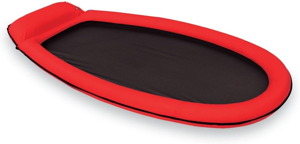 Intex Mesh Lounge Mat - 178x94 cm with Built-In Pillow and Dual Air Chambers 6