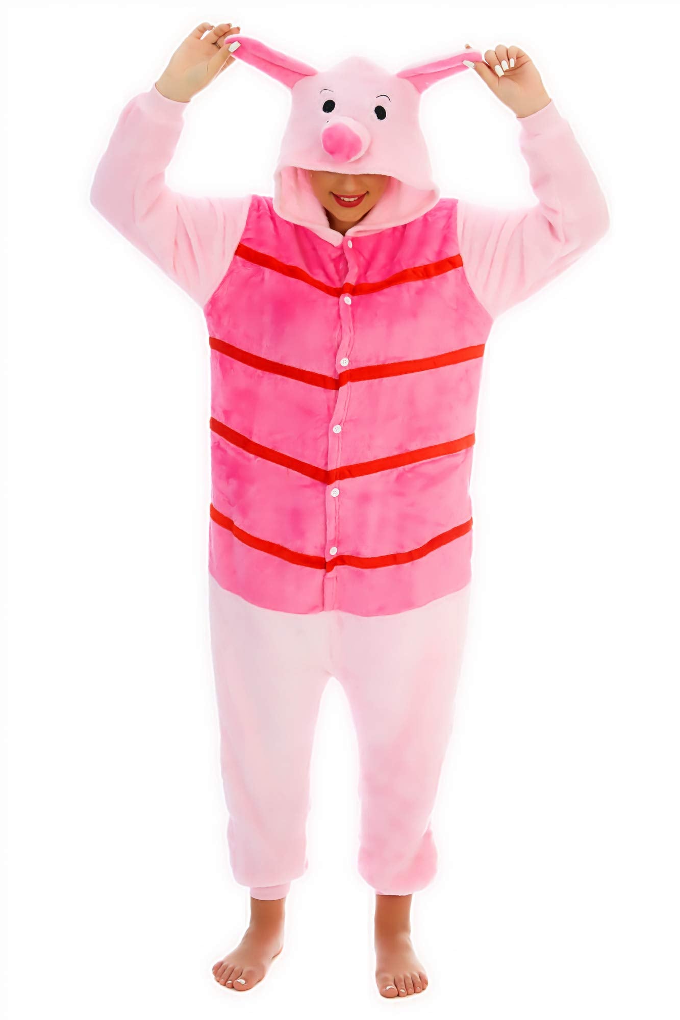 Everglamour Animal Print Onesie - Unisex Adult Costume Bodysuit 1