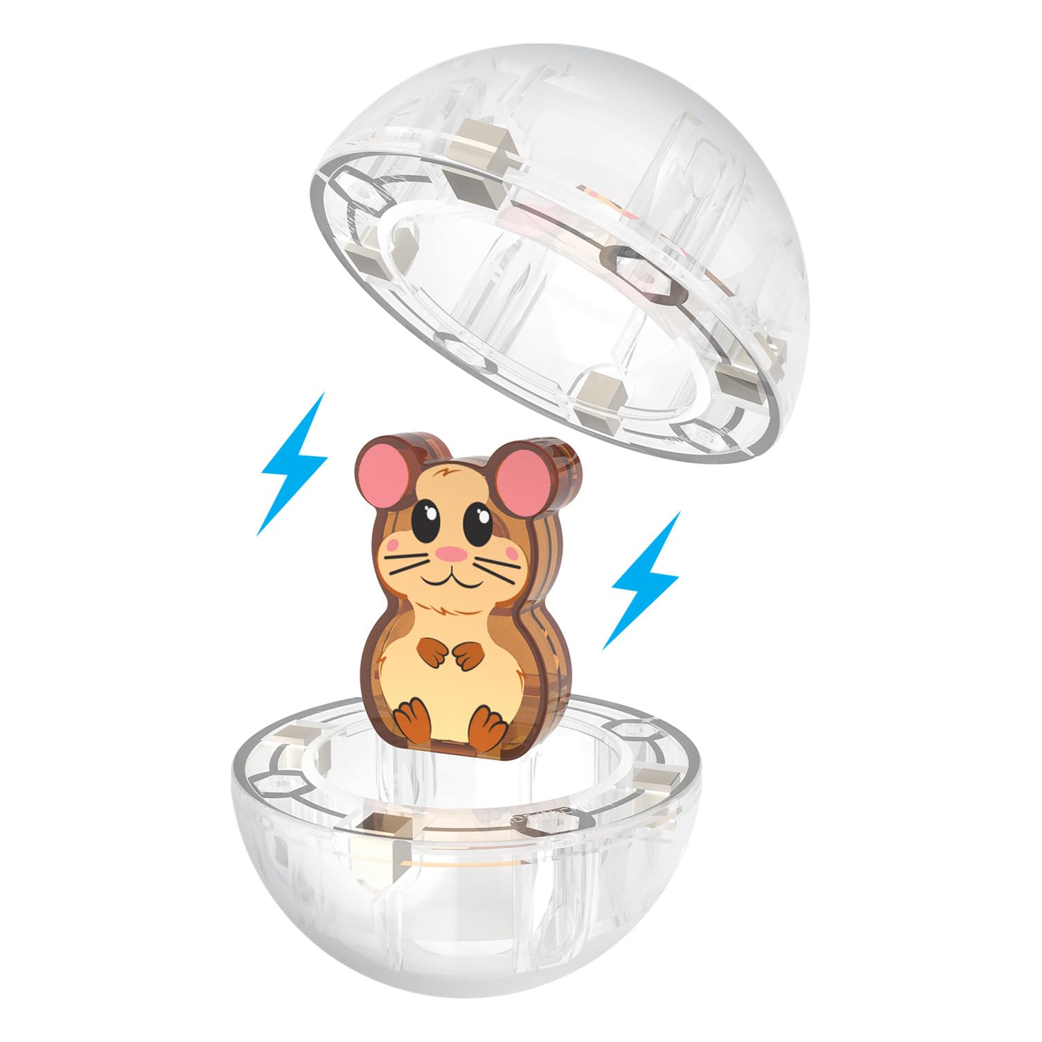 MAGNA-TILES® Hamster Ball 13-Piece Magnetic Construction Set - Rolling Play & Build for Ages 3+ 3