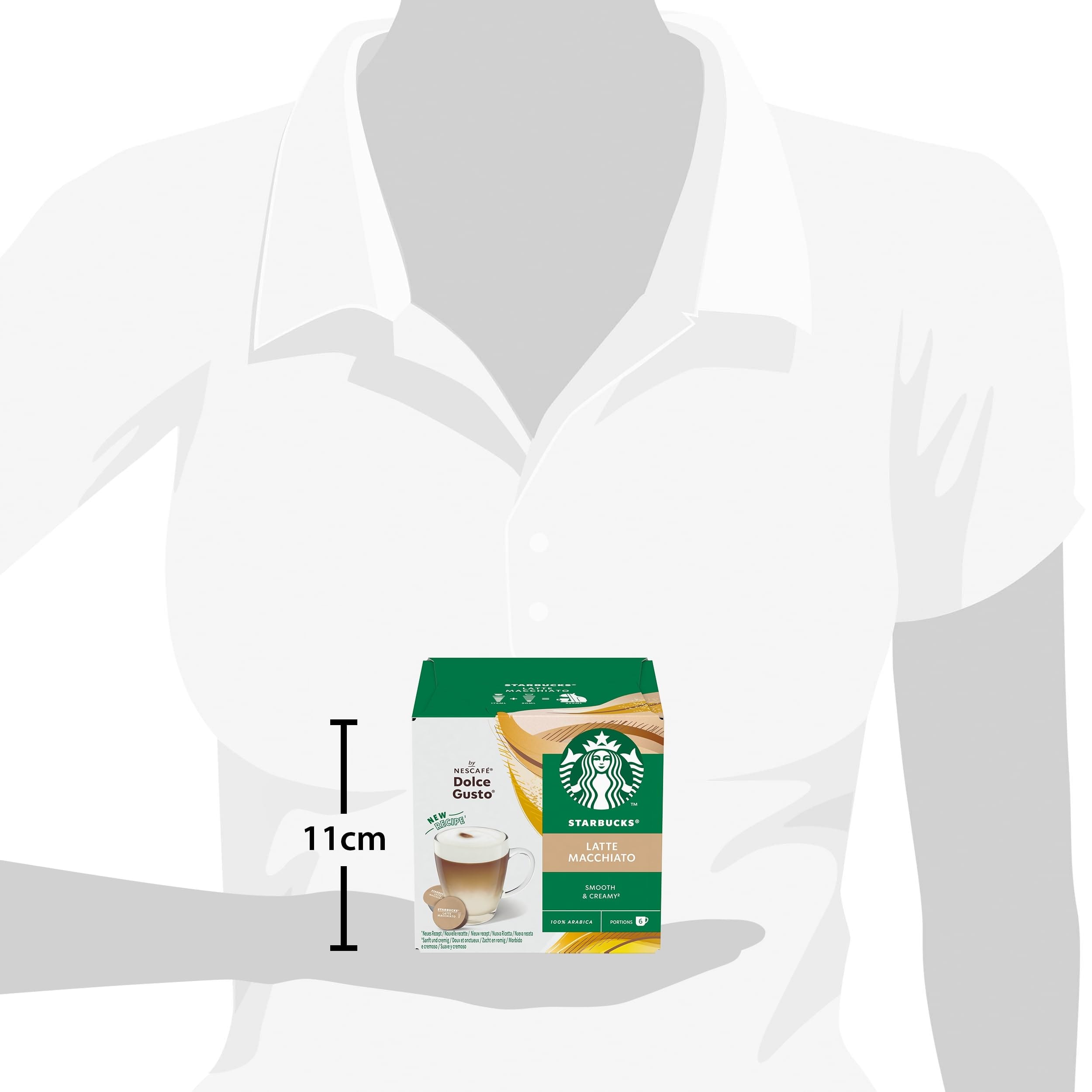 STARBUCKS Mixed Coffee Capsule Variety Pack for NESCAFÉ Dolce Gusto | 72 Count 6