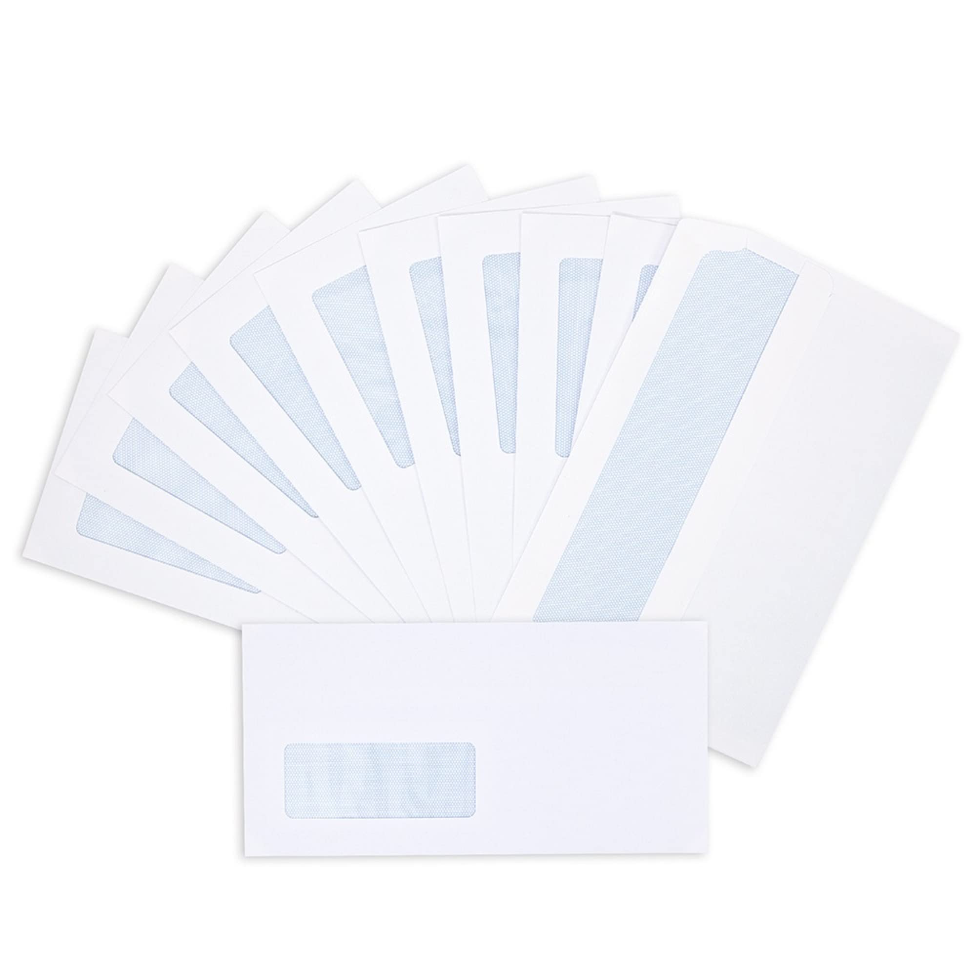 Postmaster DL Window Envelopes - 110 x 220mm, 80 GSM, Self Seal, White | 400 Pack