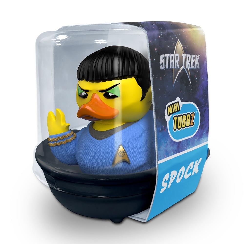 TUBBZ Mini Spock Vinyl Rubber Duck Collectible - Star Trek TV Series 10