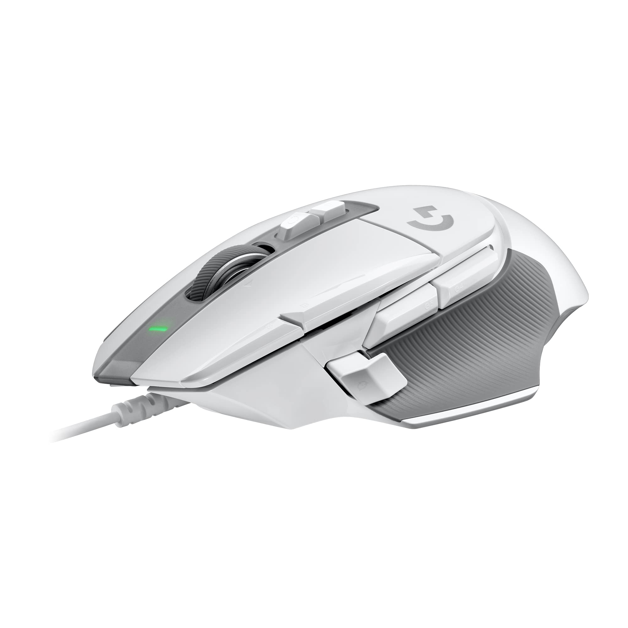 Logitech G G502 X Wired Gaming Mouse - White - 910-006146 - LIGHTFORCE Hybrid Optical-Mechanical Switches 1