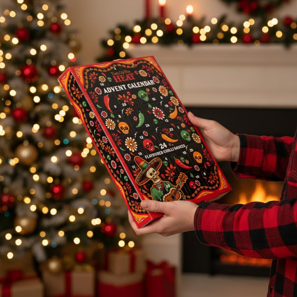Beams International - Turn Up The Heat Hot Sauce Advent Calendar – Chi