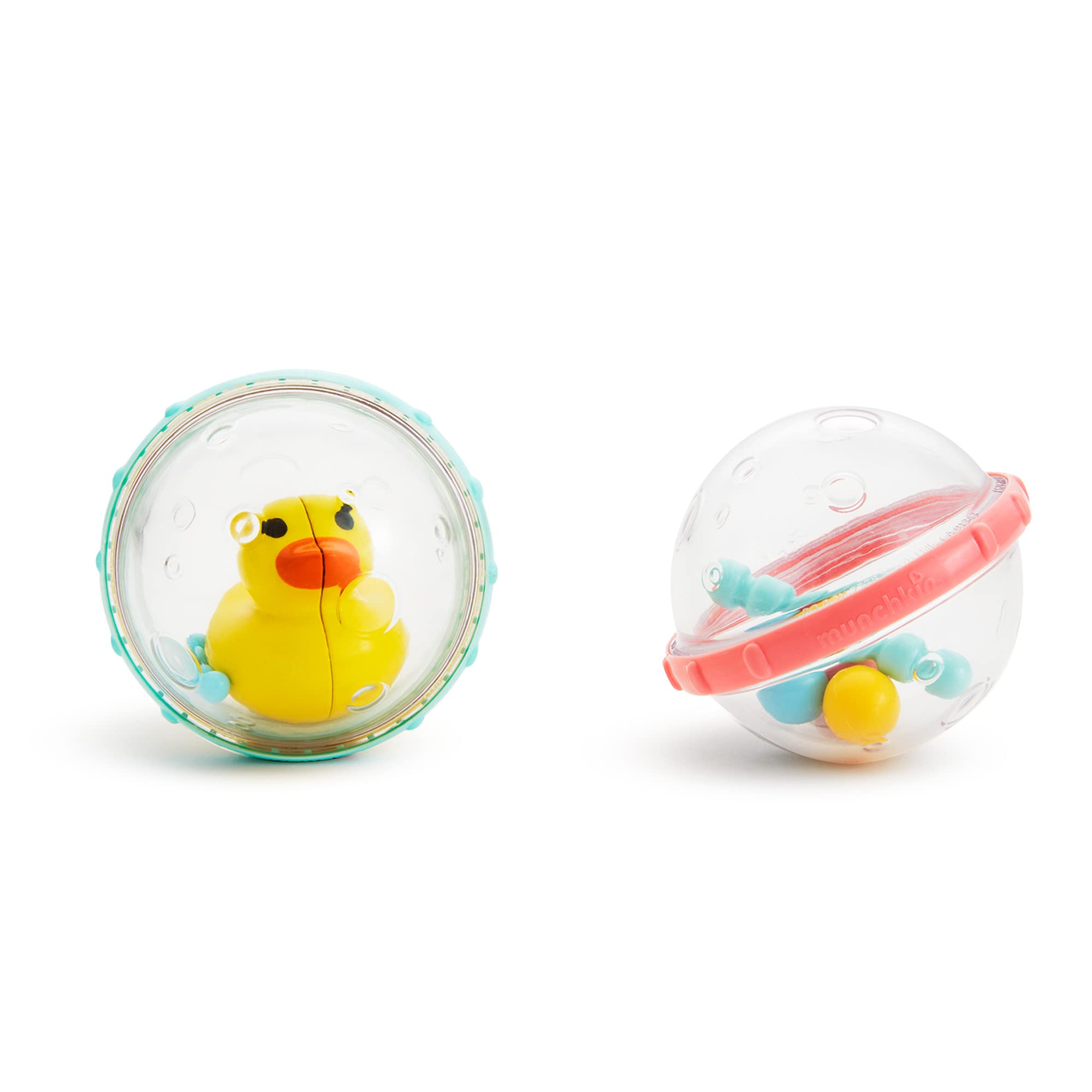 Munchkin Float and Play Bubbles Bath Toy - Floats, Spins, Rattles for Babies 3M+ 1
