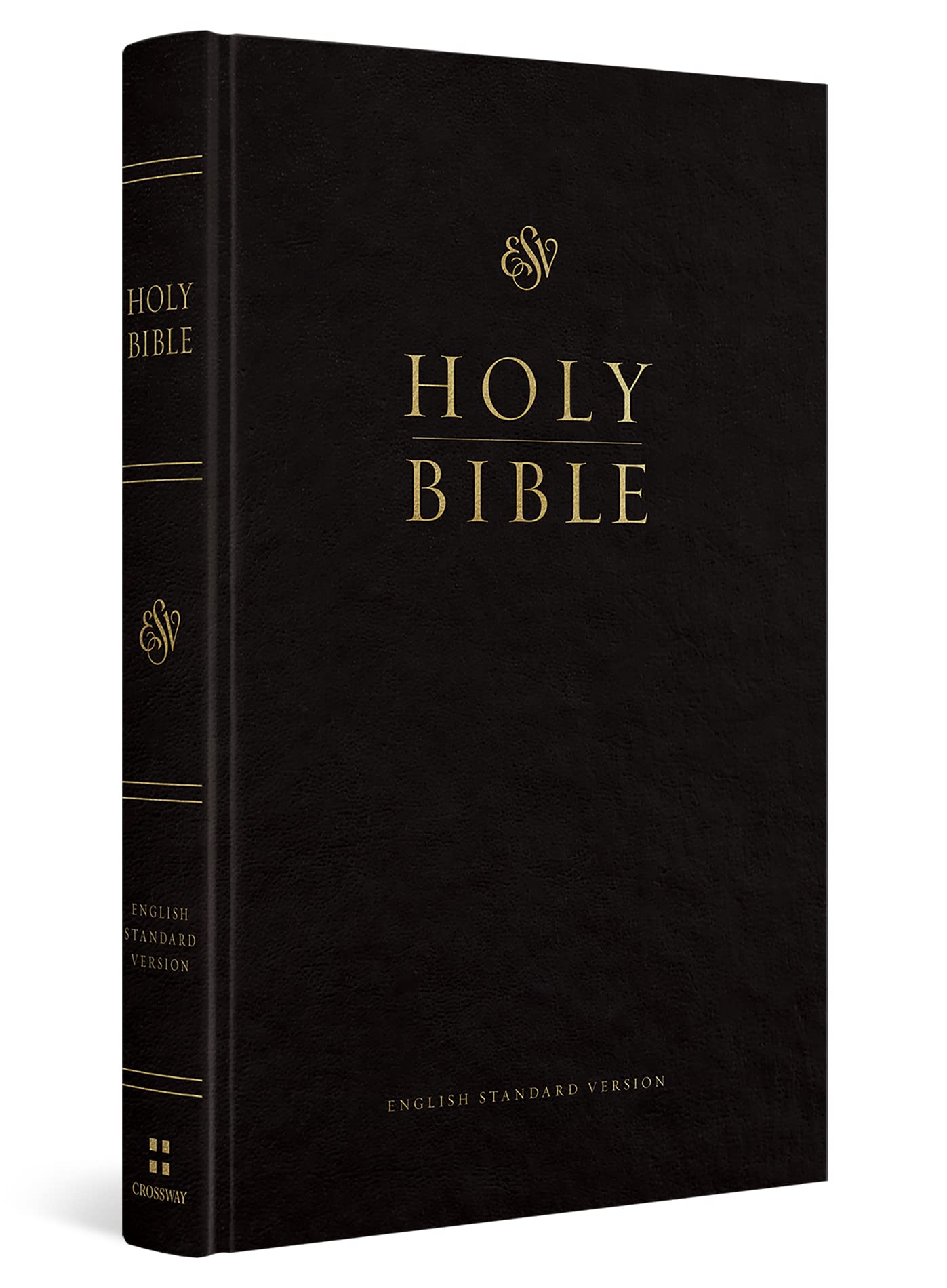 Crossway ESV Church Bible - Hardcover Black | Smyth-Sewn Binding | 1008 Pages 1