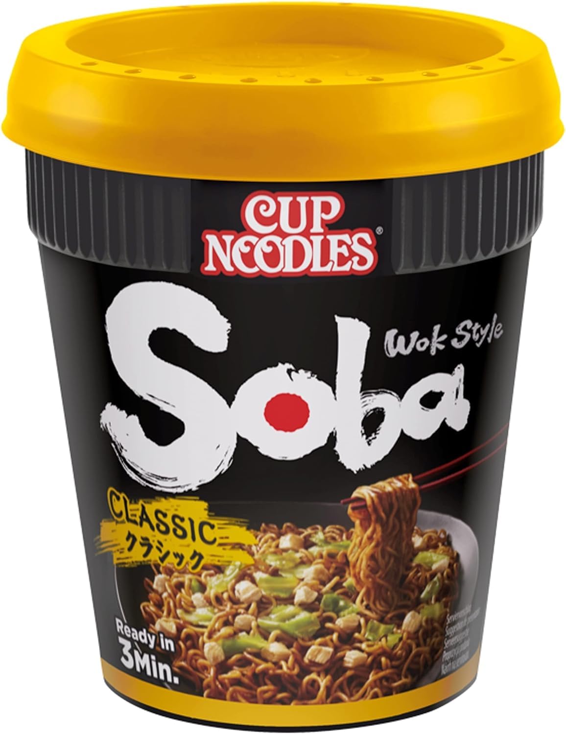 NISSIN Soba Wok Style Classic Flavoured Instant Noodles, 90 g 1