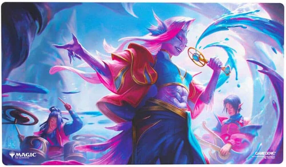 Gamegenic Magic: The Gathering Secrets of Strixhaven Prime Playmat - Harmonized Trio | Rubber 2