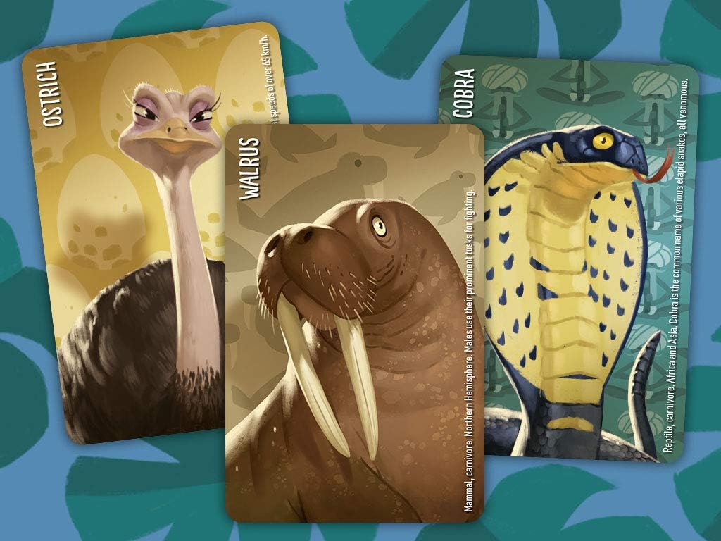 Horrible Guild Similo: Wild Animals Trading Cards - Wild Animals Card Game