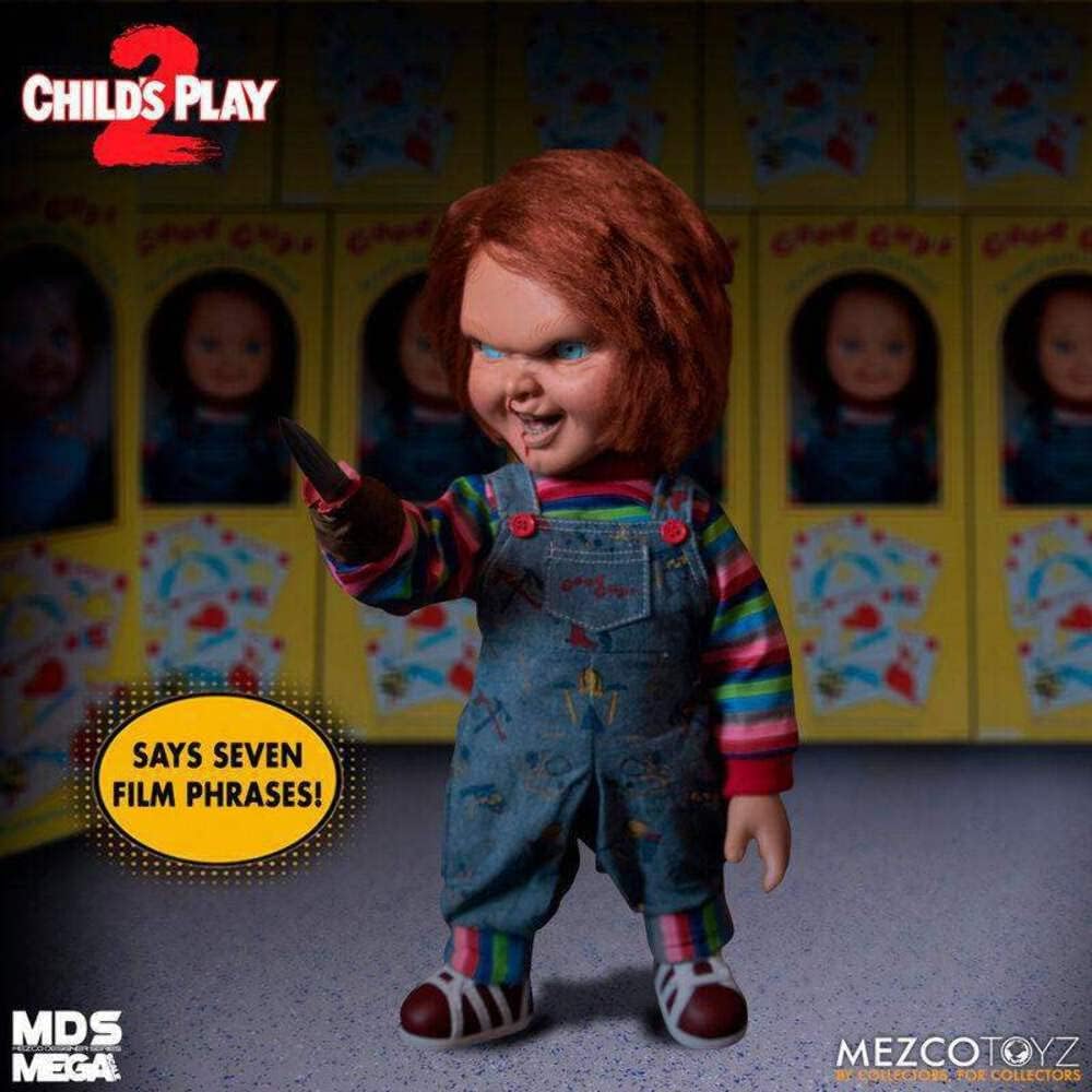 Mezco Toys Chucky Child's Play 2 Talking Doll Designer Series 38cm (0696198780239)