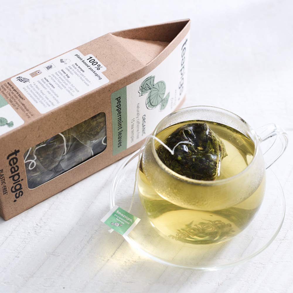 Teapigs Peppermint Herbal Tea Made With Whole Leaves - 15 Tea Temples 4