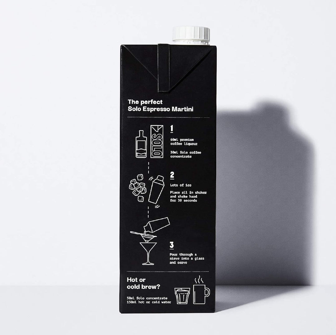 Solo Coffee - Cold Brew Coffee Concentrate | Espresso Strength | Barista Grade