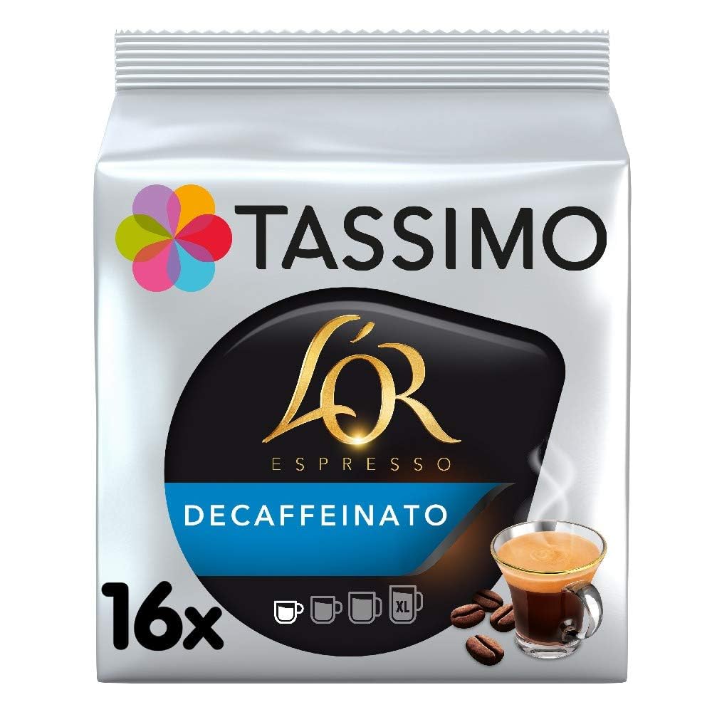 Tassimo L'OR Espresso Decaffeinato Coffee Pods x16 (Pack of 5, 80 Total Servings) 3