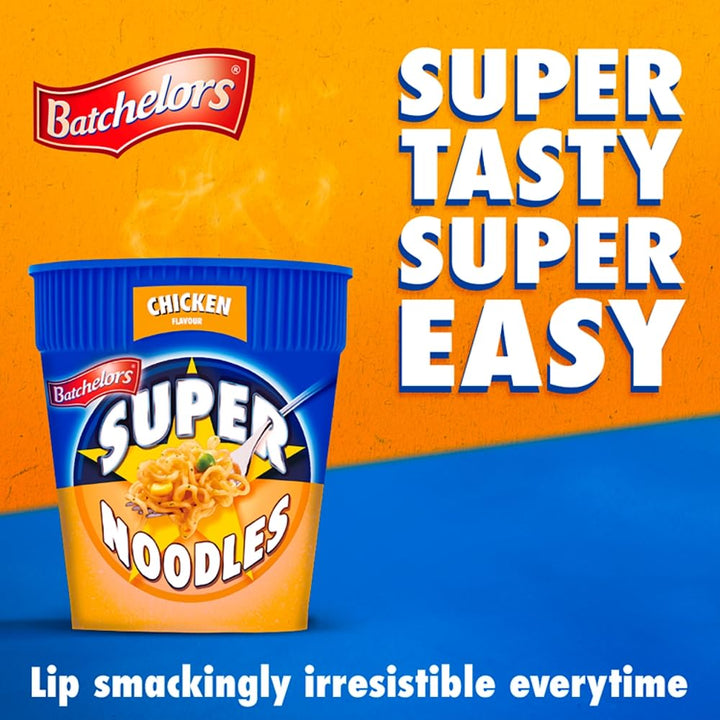 Batchelors Super Noodles Chicken Flavour Instant Noodles (75g, Pack of 8)