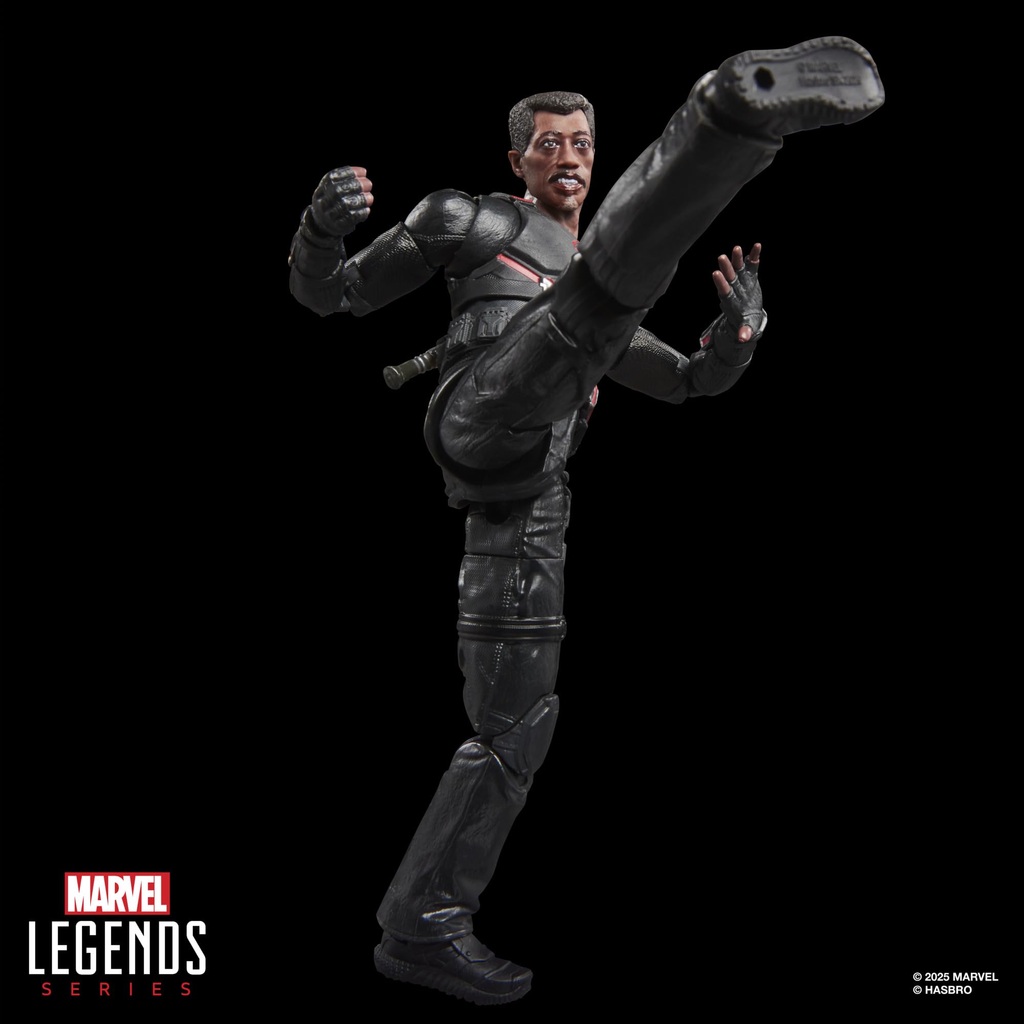Marvel Legends Marvel's Blade Action Figure - 6-Inch Scale, 7 Accessories, Ages 14+ 6