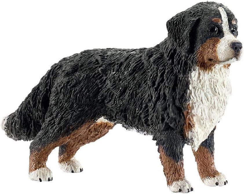 Schleich 16397 Bernese Mountain Dog, Female - Individually Hand Painted Figure for Imaginative Play 1