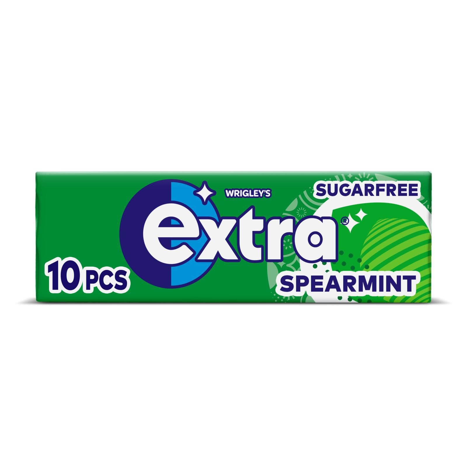 Extra - Spearmint Sugar Free Chewing Gum (300 Pieces, 30 Packs) 2