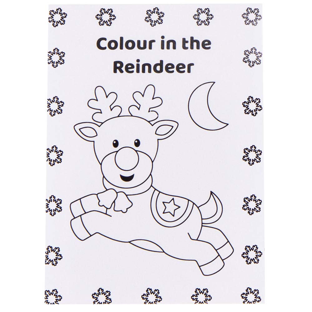 Baker Ross Mini Christmas Activity Books - Pack of 12 with Puzzles & Games for Kids 3