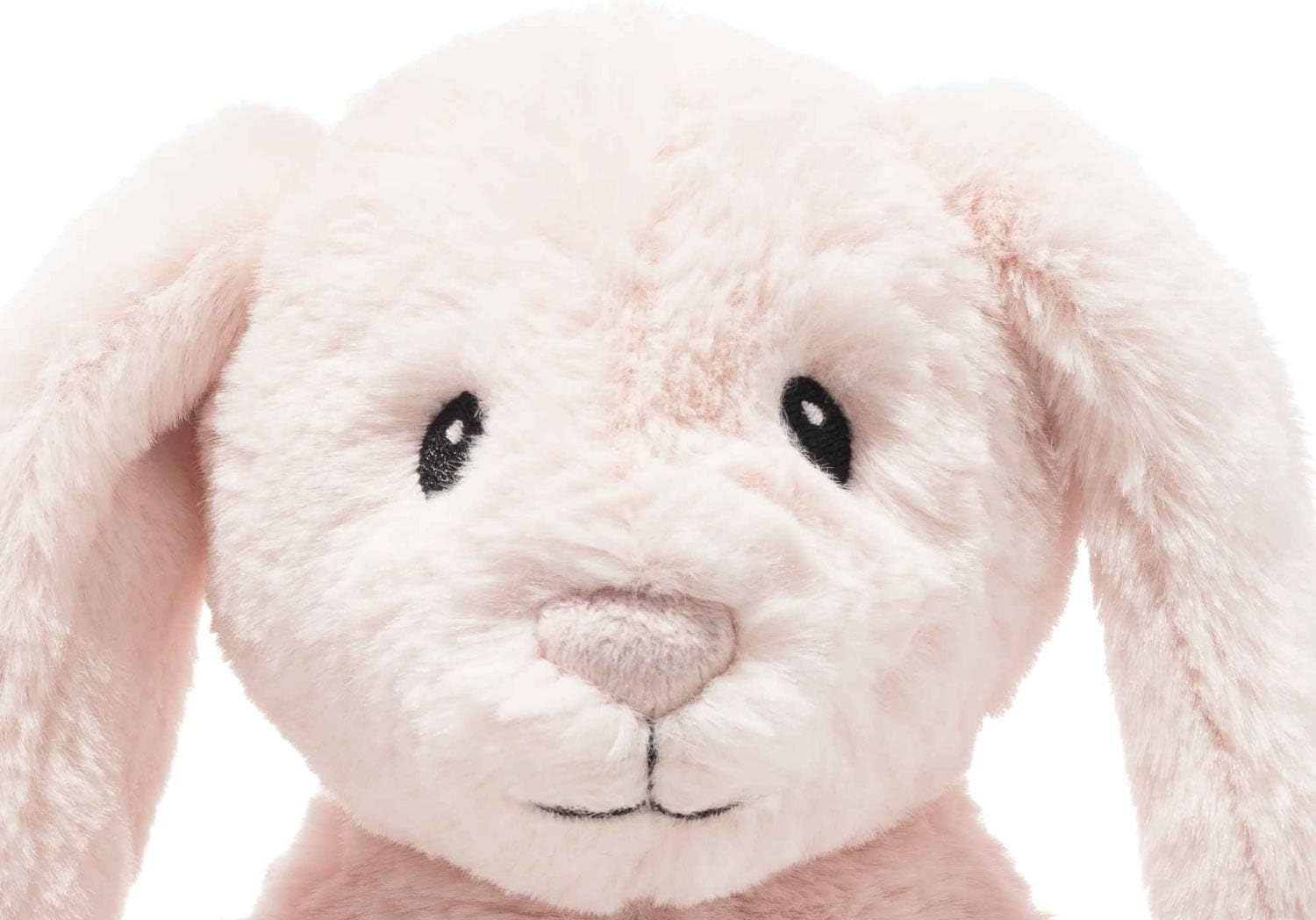 Steiff My First Hoppie Rabbit - Soft Cuddly Plush Toy for Newborns, 26 cm, Pink 3