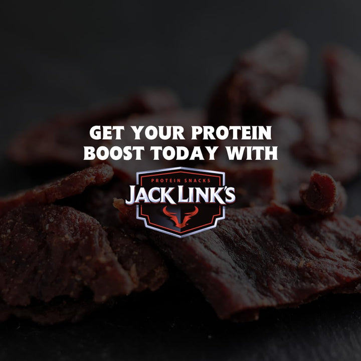 Jack Link's Beef Jerky Original - Box of 12 x 60g - High Protein Dried Meat Snack
