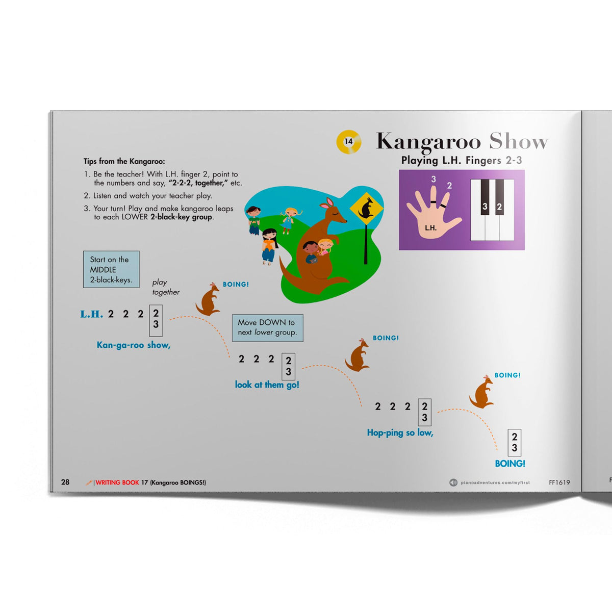Faber Piano Adventures My First Piano Adventure Lesson Book A - Ages 5 and up | Paperback | 88 pages 3