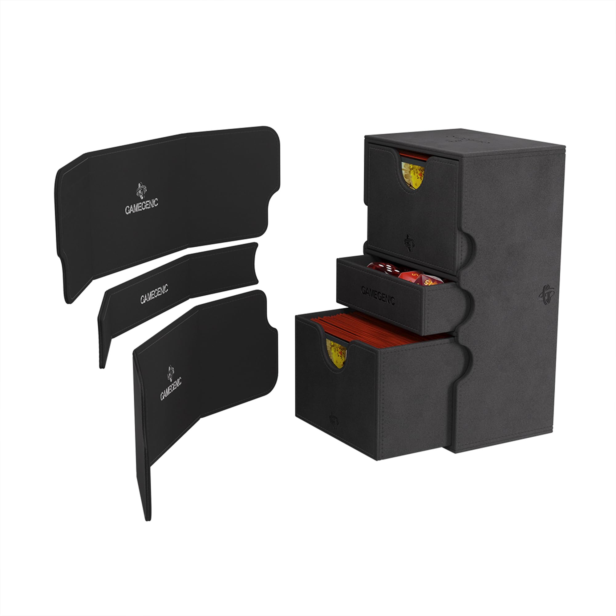 Gamegenic Stronghold 200+ XL Black – Extra Large Deck Box for Card Games 6