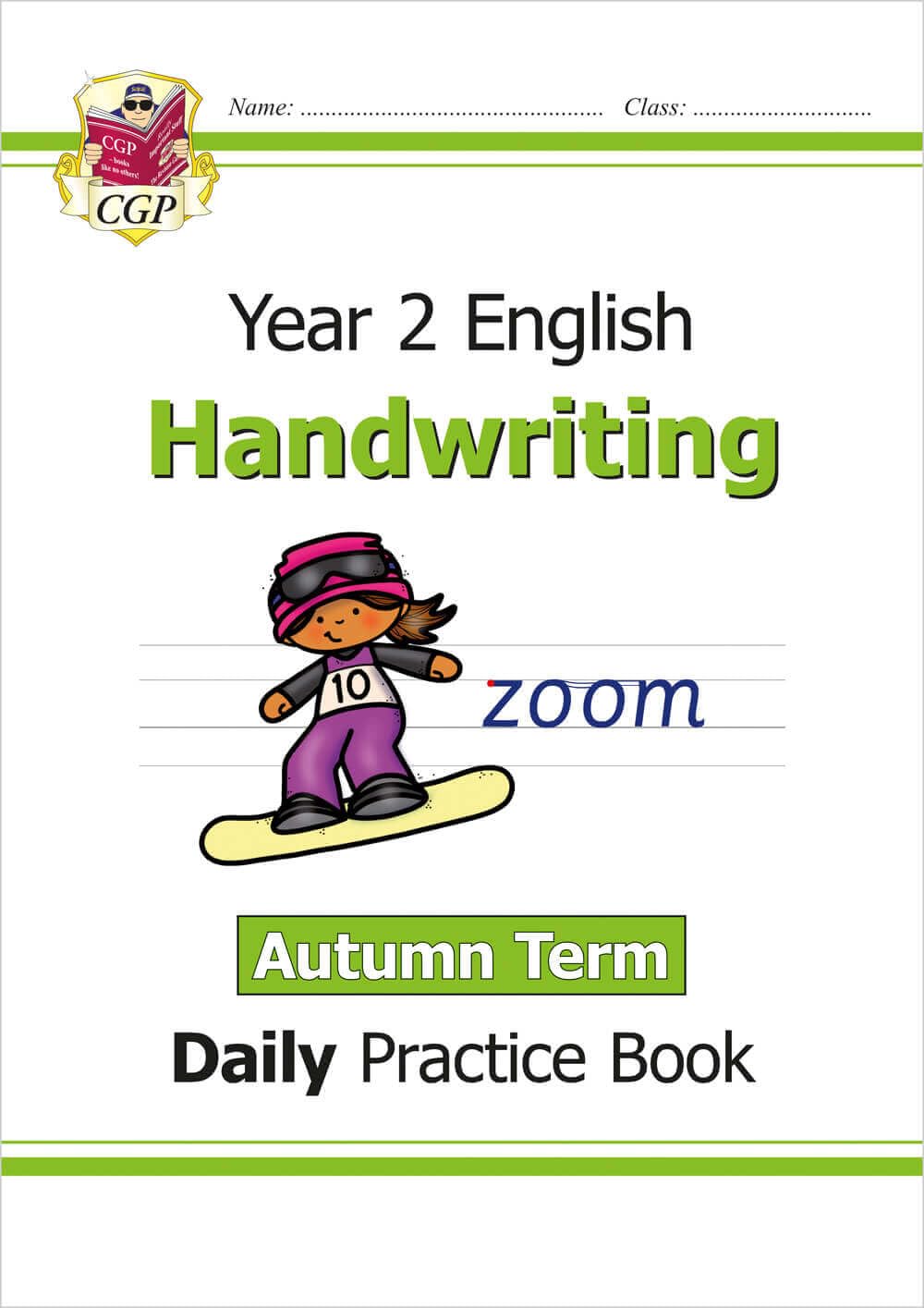 Coordination Group Publications Ltd (CGP) KS1 Handwriting Year 2 Daily Practice Book - Autumn Term | Paperback | 64 Pages 1