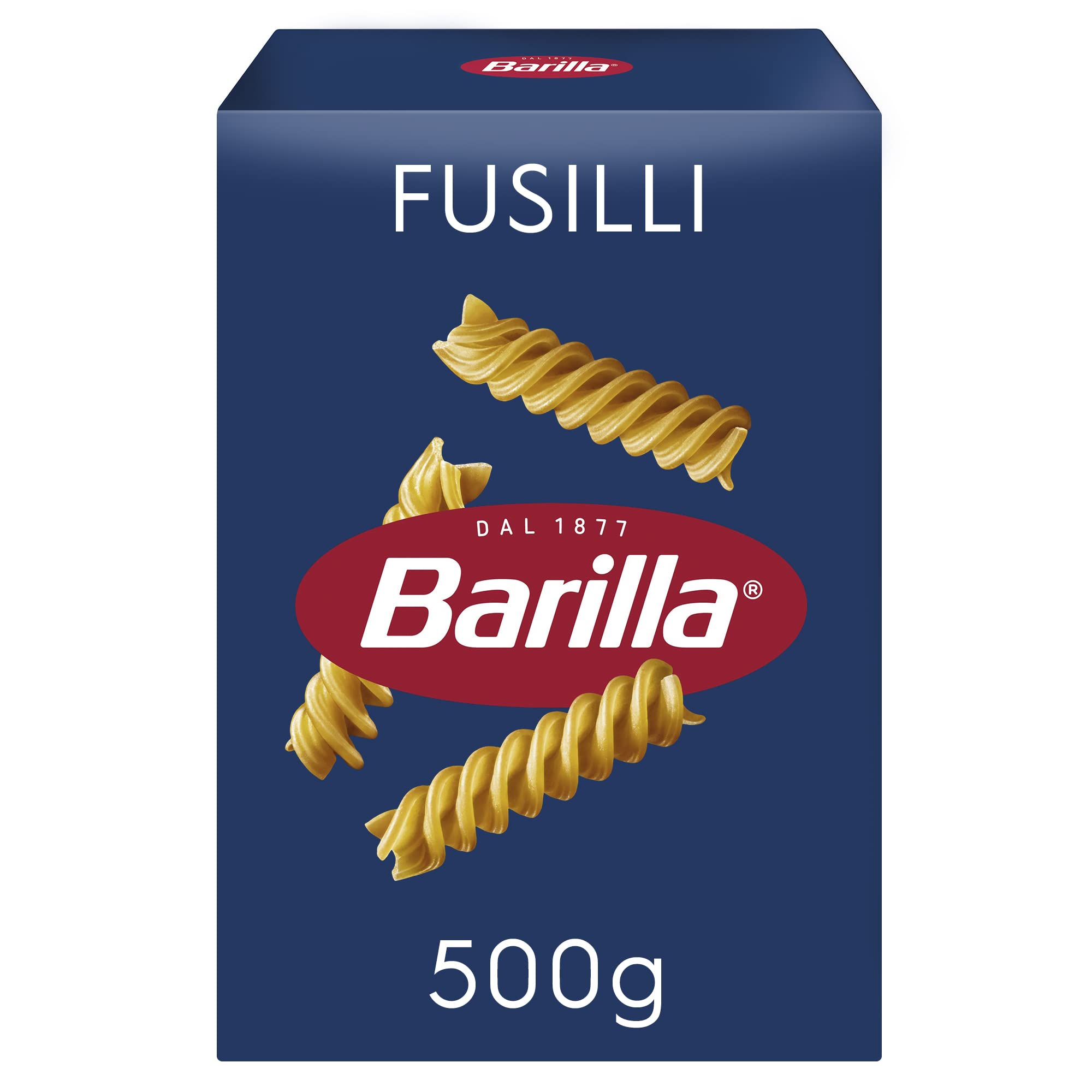 Barilla Fusilli Pasta - Authentic Italian Durum Wheat Semolina | 500g Pack