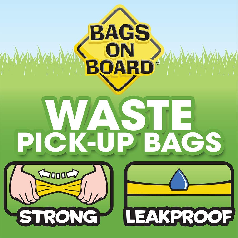 Bags on Board Dog Poop Bags - Ocean Breeze Scent, Leak-Proof, 140 Count 3