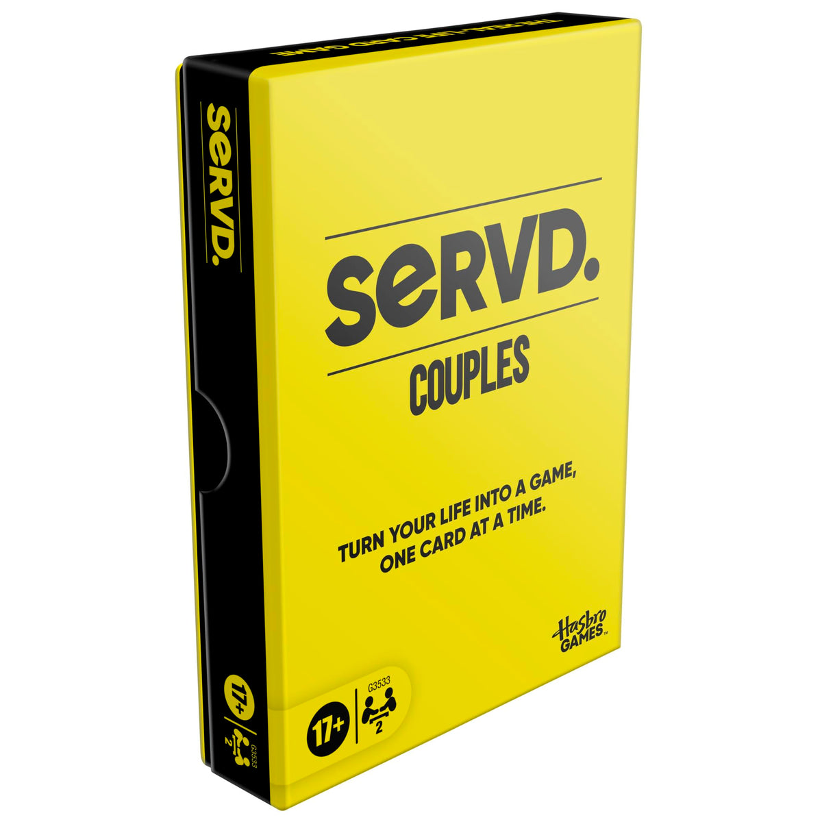 Hasbro SERVD Kids vs Parents Edition Card Game - 77 Cards, Ages 8+