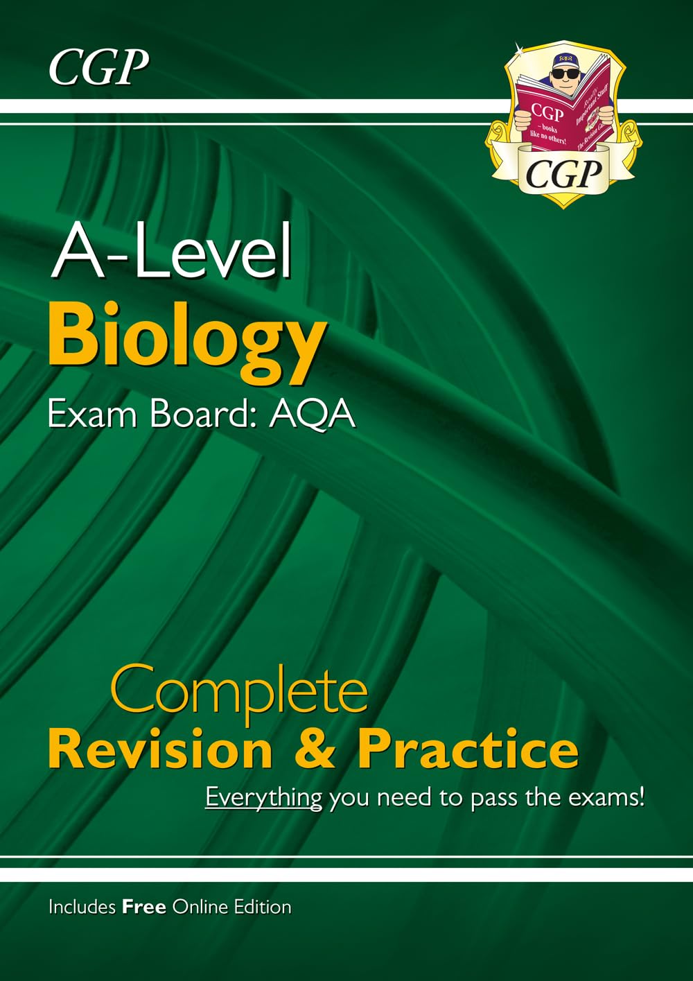 CGP A-Level Biology: AQA Year 1 & 2 Complete Revision & Practice with Online Edition | Paperback | 272 Pages