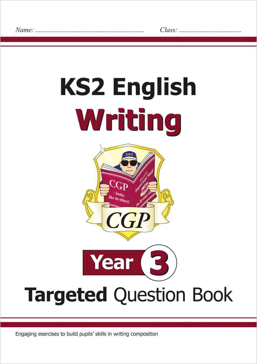 CGP Books KS2 English Writing Targeted Question Book - Year 3 | Ages 7-8 | 48 Pages 1
