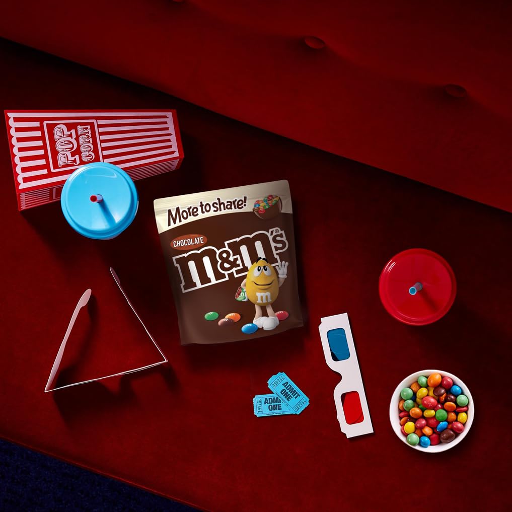 M&M's Milk Chocolate More to Share Pouch - 200g Resealable Bag 3