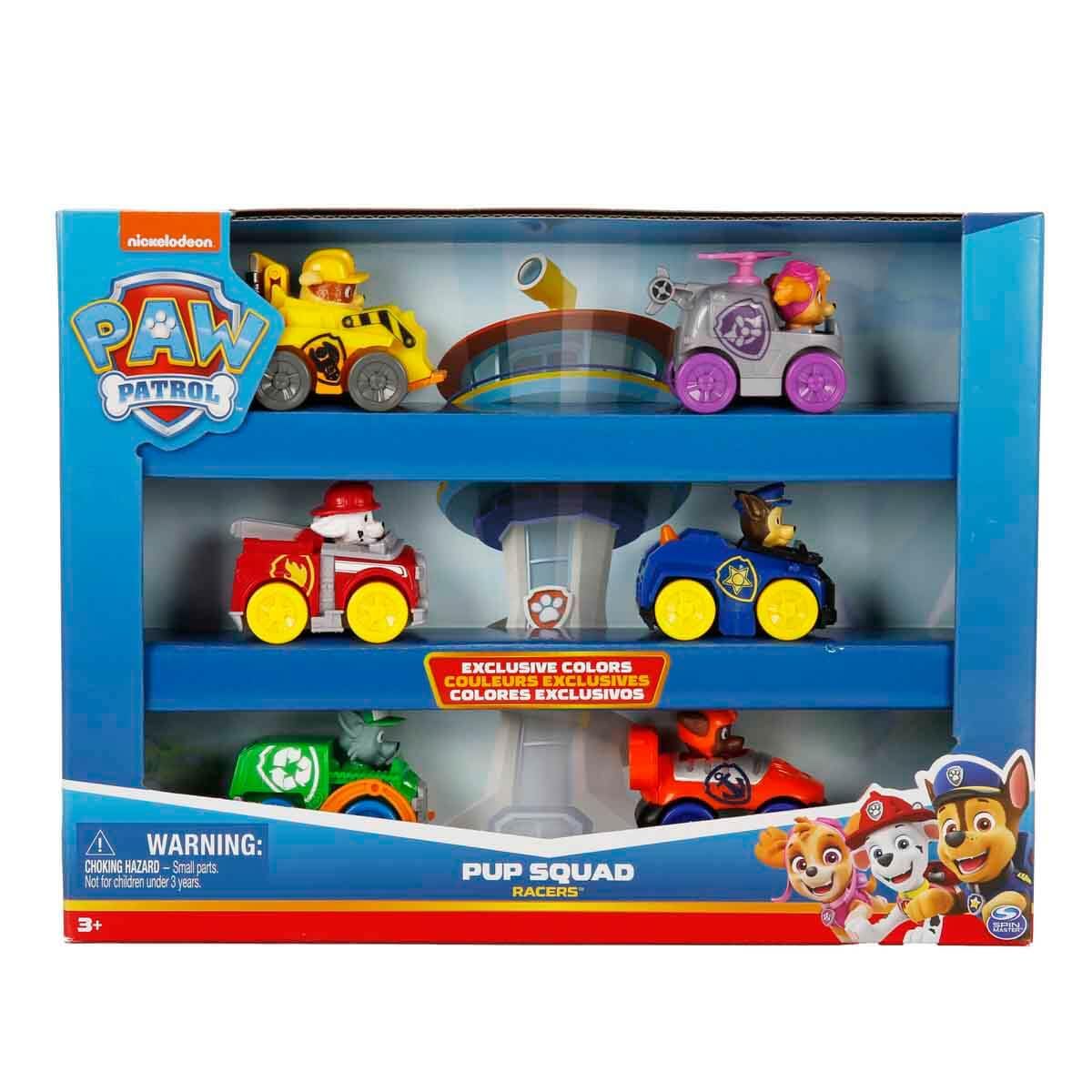 Paw Patrol Pup Squad Racers Vehicle Gift Set | 6-Piece Set | Ages 3+ | Plastic 5