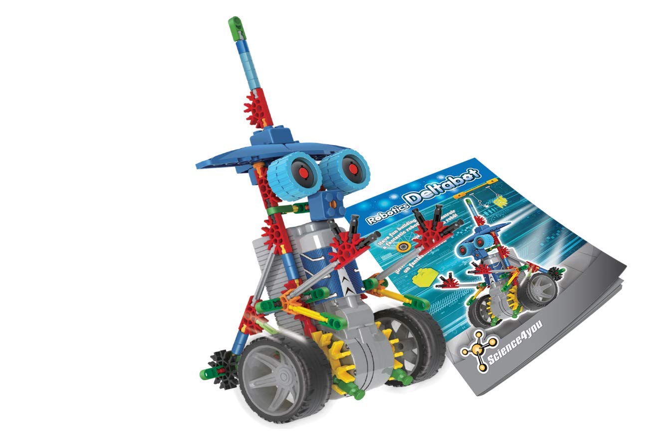 Science4you Robotics Deltabot - Robot Building Kit with 117 Pieces for Ages 8-14 | STEM Toy 3
