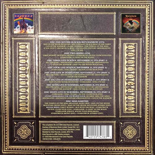 Rainbow - The Temple of The King 1975 – 1976 [Collector's Edition Box