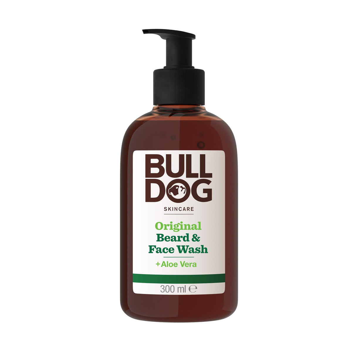 Bulldog Skincare for Men Original Beard & Face Wash - Gentle Cleansing, Softening | 300 ml