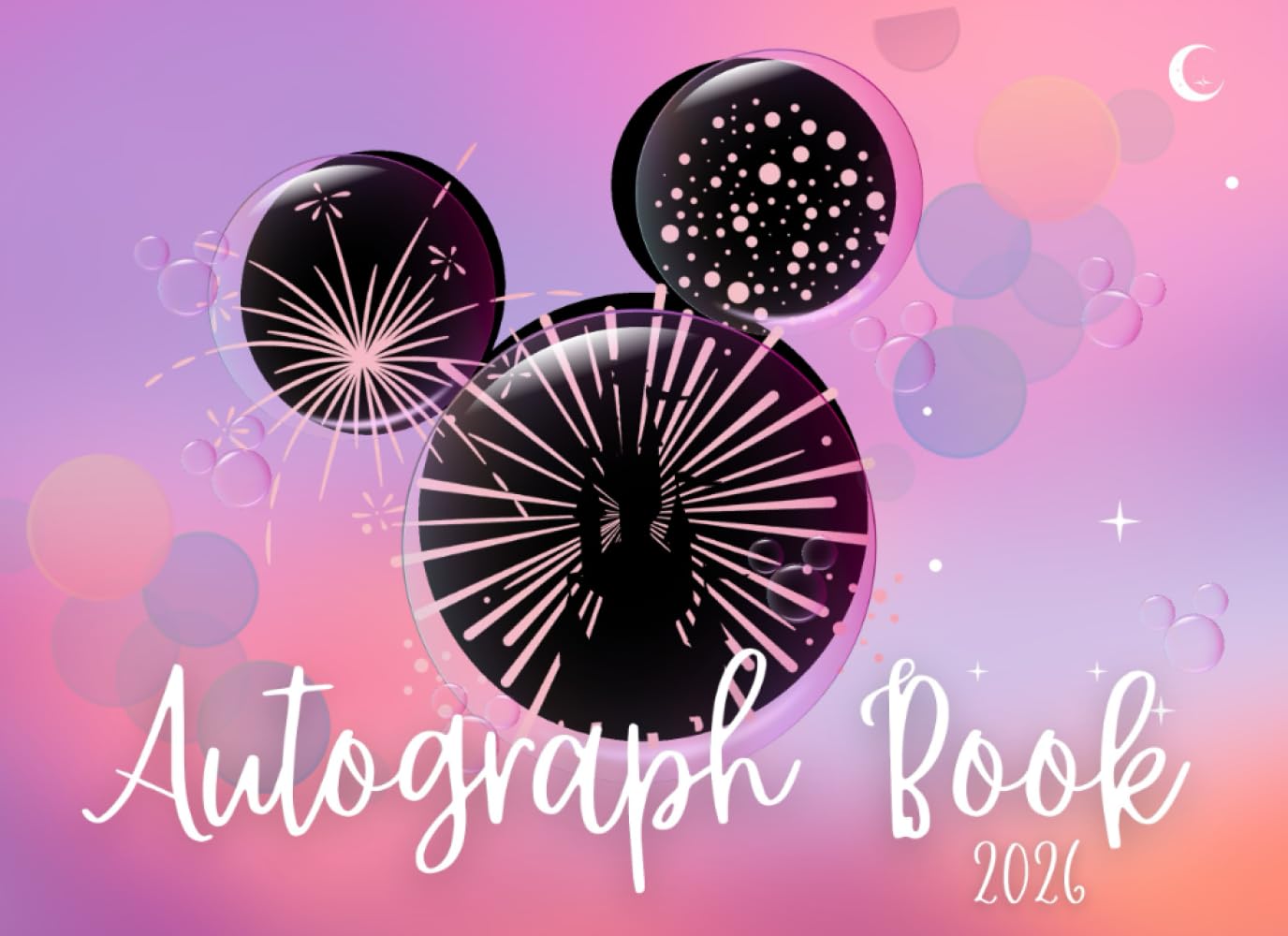 Ins. 8 Autograph Book for Girls 2026 - Keepsake for Theme Park Memories | Paperback 1
