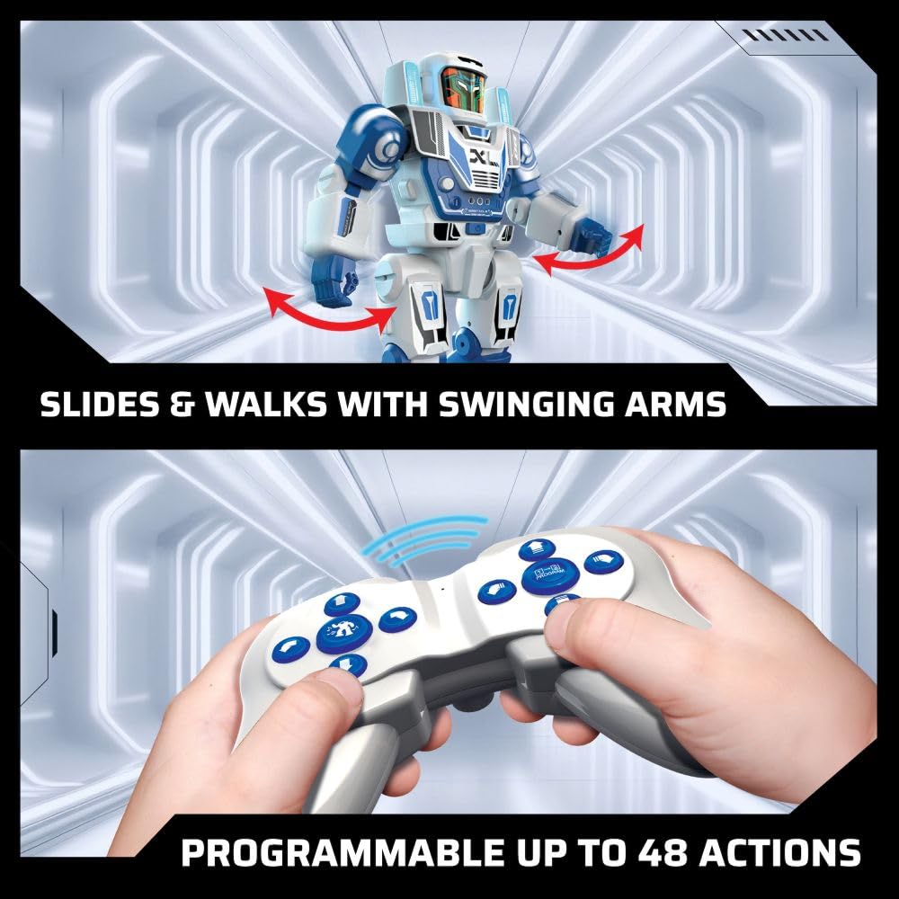 SilverLit Program a Bot XL Programmable Robot - 40cm Tall, 48 Commands, 3 Control Modes 5