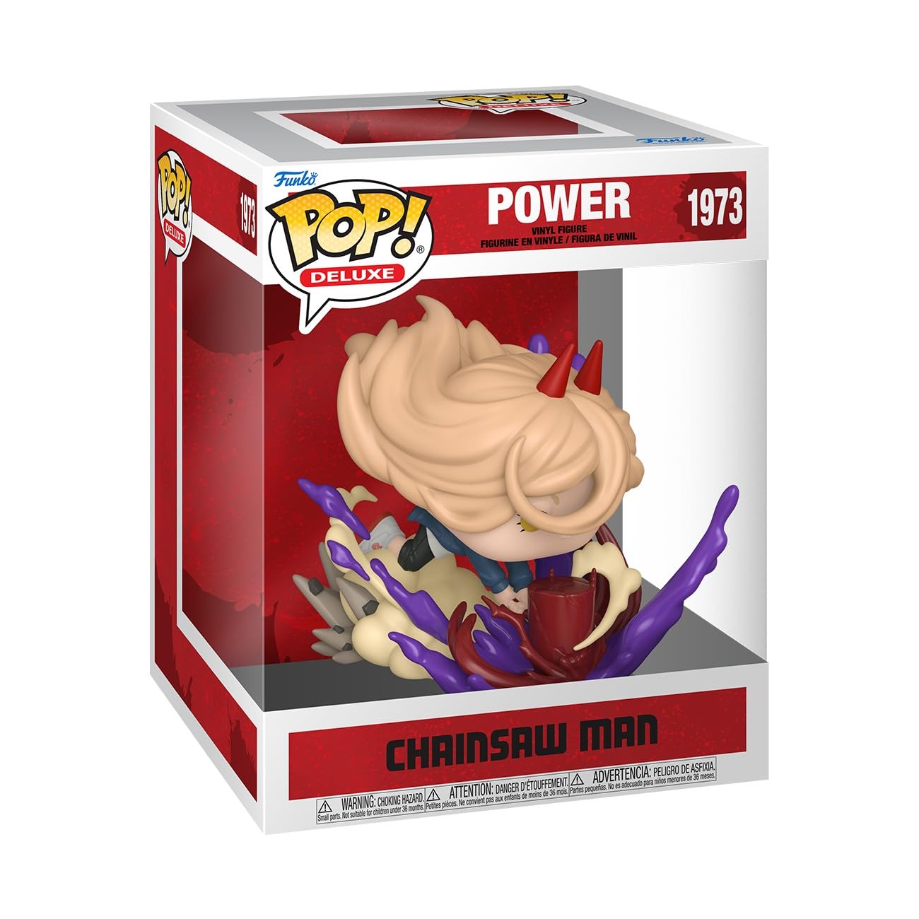 Funko Pop! Deluxe: Chainsaw Man - Power (Blood Mallet) Vinyl Figure 1