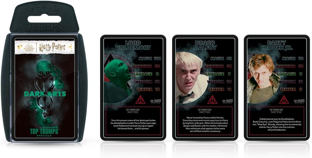 Top Trumps Harry Potter Dark Magic Specials Card Game