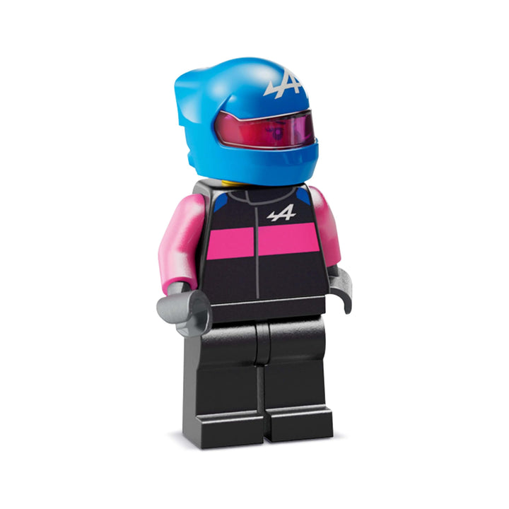 LEGO Speed Champions BWT Alpine F1 Team A524 Race Car Toy - Building Set for 10+ with Minifigure